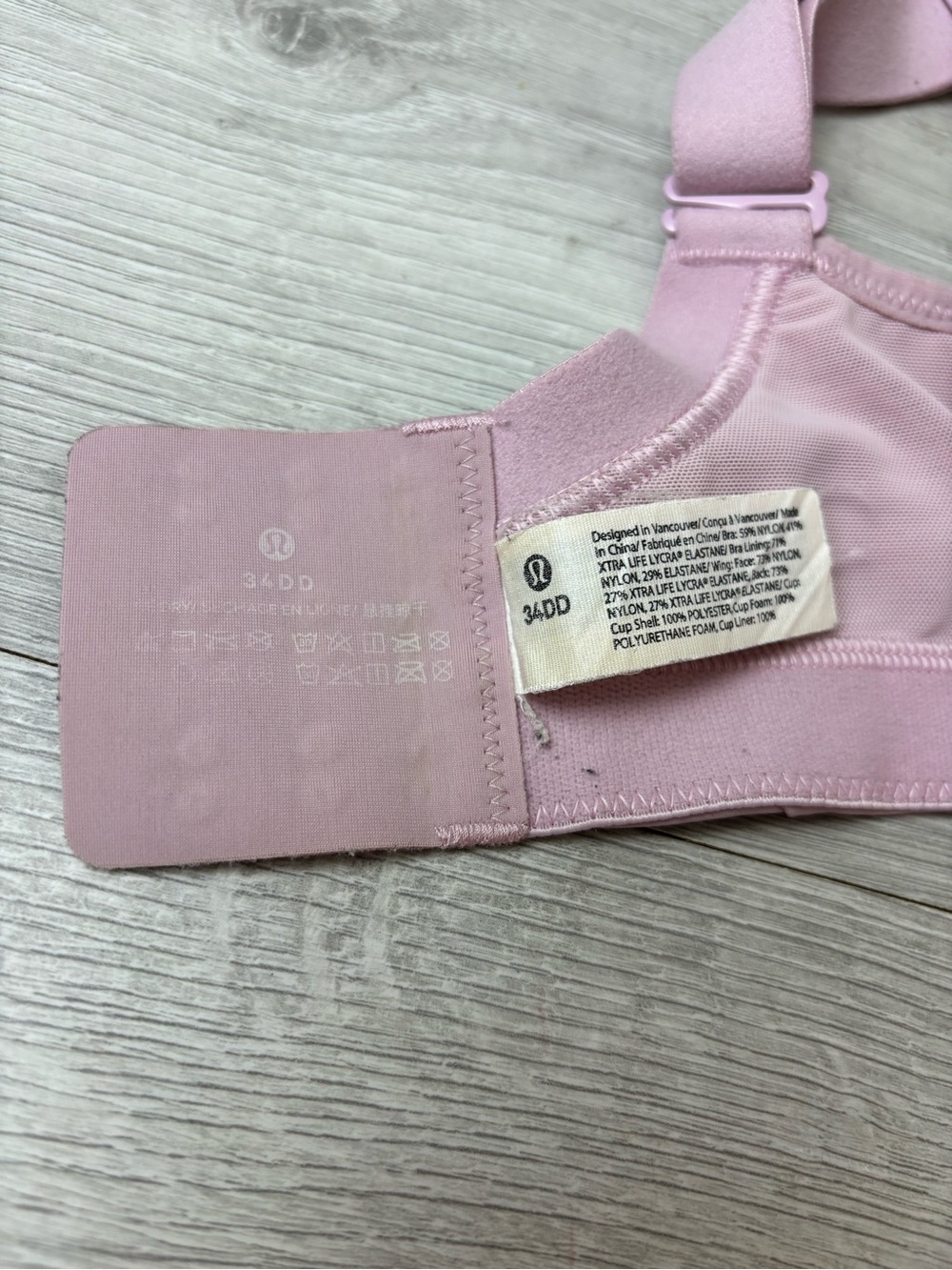Lululemon Run Times Bra 34DD High Support - Picture 5 of 5